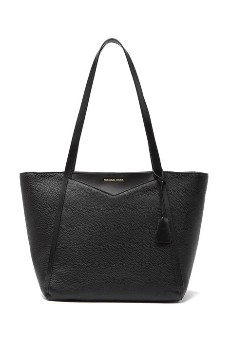 michael kors whitney leather tote|Michael Kors whitney large.